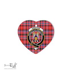 Preston Scottish Clan Plaid Ornament Gift. Christmas Tree Ornament Preston Christmas Ornament, Christmas Heart Ornament, Plaid Heart Ornament, Tartan Ornament, Tartan Heart Ornament