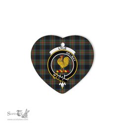 Lyle Scottish Clan Plaid Ornament Gift. Christmas Tree Ornament Lyle Christmas Ornament, Christmas Heart Ornament, Plaid Heart Ornament, Tartan Ornament, Tartan Heart Ornament