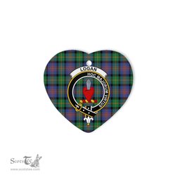 Logan Scottish Clan Plaid Ornament Gift. Christmas Tree Ornament Logan Christmas Ornament, Christmas Heart Ornament, Plaid Heart Ornament, Tartan Ornament, Tartan Heart Ornament