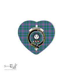 Pitcairn Scottish Clan Plaid Ornament Gift. Christmas Tree Ornament Pitcairn Clan Tartan Ornament Great Christmas Ornaments Gift Heart Ornament - Scotstee Shop