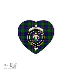 Shaw Of Sauchie Scottish Clan Plaid Ornament Gift. Christmas Tree Ornament Shaw Of Sauchie Clan Tartan Ornament Great Christmas Ornaments Gift Heart Ornament - Scotstee Shop