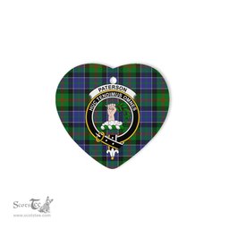 Paterson Scottish Clan Plaid Ornament Gift. Christmas Tree Ornament Paterson Clan Tartan Ornament Great Christmas Ornaments Gift Heart Ornament - Scotstee Shop