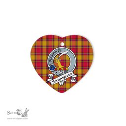 Scrymgeour Scottish Clan Badge Plaid Christmas Ornaments Gift Heart Ornament Scrymgeour Clan Tartan Ornaments, Plaid Ornament, christmas Ornament, plaid christmas ornament