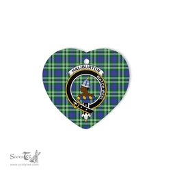 Haliburton Scottish Clan Plaid Ornament Gift. Christmas Tree Ornament Haliburton Clan Tartan Ornament Great Christmas Ornaments Gift Heart Ornament - Scotstee Shop