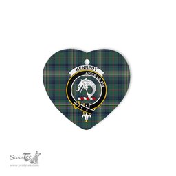 Kennedy Scottish Clan Plaid Ornament Gift. Christmas Tree Ornament Kennedy Christmas Ornament, Christmas Heart Ornament, Plaid Heart Ornament, Tartan Ornament, Tartan Heart Ornament