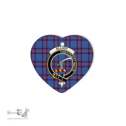 Elliot Scottish Clan Plaid Ornament Gift. Christmas Tree Ornament Elliot Christmas Ornament, Christmas Heart Ornament, Plaid Heart Ornament, Tartan Ornament, Tartan Heart Ornament