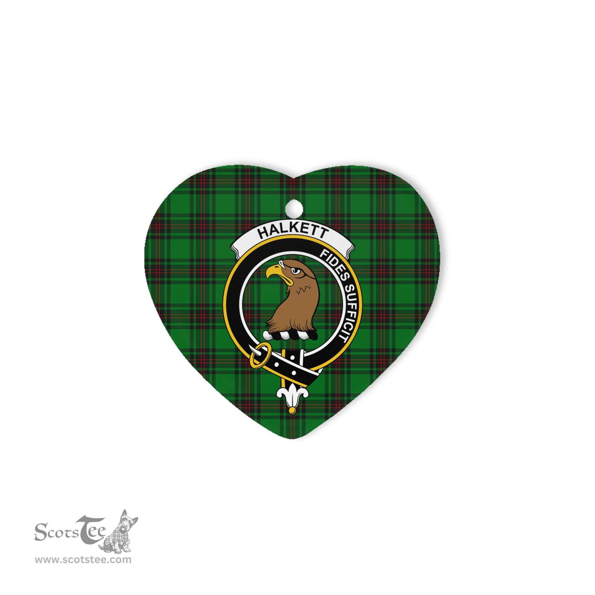 Halkett Scottish Clan Plaid Ornament Gift. Christmas Tree Ornament Halkett Christmas Ornament, Christmas Heart Ornament, Plaid Heart Ornament, Tartan Ornament, Tartan Heart Ornament