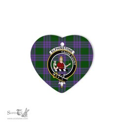 Elphinstone Scottish Clan Plaid Ornament Gift. Christmas Tree Ornament Elphinstone Christmas Ornament, Christmas Heart Ornament, Plaid Heart Ornament, Tartan Ornament, Tartan Heart Ornament