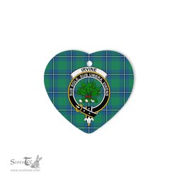 Irvine Scottish Clan Plaid Ornament Gift. Christmas Tree Ornament Irvine Christmas Ornament, Christmas Heart Ornament, Plaid Heart Ornament, Tartan Ornament, Tartan Heart Ornament