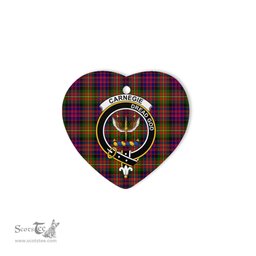 Carnegie Scottish Clan Plaid Ornament Gift. Christmas Tree Ornament Carnegie Clan Tartan Ornament Great Christmas Ornaments Gift Heart Ornament - Scotstee Shop