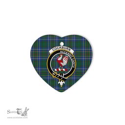 Cockburn Scottish Clan Plaid Ornament Gift. Christmas Tree Ornament Cockburn Christmas Ornament, Christmas Heart Ornament, Plaid Heart Ornament, Tartan Ornament, Tartan Heart Ornament