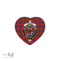 Fraser Scottish Clan Plaid Ornament Gift. Christmas Tree Ornament Fraser Christmas Ornament, Christmas Heart Ornament, Plaid Heart Ornament, Tartan Ornament, Tartan Heart Ornament