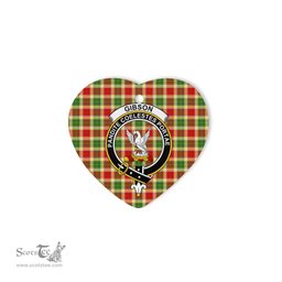 Gibson Scottish Clan Plaid Ornament Gift. Christmas Tree Ornament Gibson Christmas Ornament, Christmas Heart Ornament, Plaid Heart Ornament, Tartan Ornament, Tartan Heart Ornament