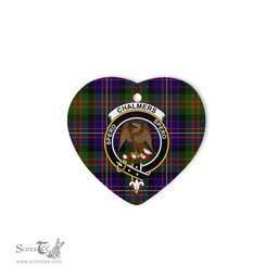 Chalmers Scottish Clan Plaid Ornament Gift. Christmas Tree Ornament Chalmers Clan Tartan Ornament Great Christmas Ornaments Gift Heart Ornament - Scotstee Shop