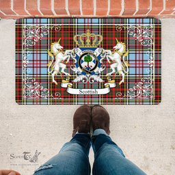 Personalized Doormat, Custom Door Mats, Welcome Mat Scottish Anderson Ancient Tartan Door Mat, Plaid Doormat, Custom Welcome Mats, Personalized Door Mat