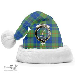 Scottish Barclay Hunting Ancient Clan Tartan Crest Plaid Christmas Hat Scottish Plaid - Tartan Plaid - ScotsTee