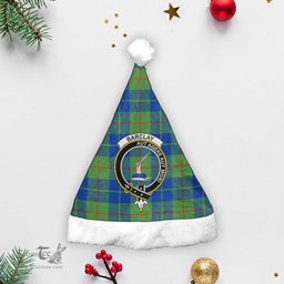 Scottish Barclay Hunting Ancient Clan Tartan Crest Plaid Christmas Hat Scottish Plaid - Tartan Plaid - ScotsTee