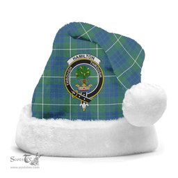 Scottish Hamilton Hunting Ancient Clan Tartan Crest Plaid Christmas Hat Scottish Plaid - Tartan Plaid - ScotsTee