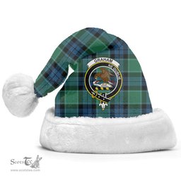 Scottish Graham of Menteith Ancient Clan Tartan Crest Plaid Christmas Hat Scottish Plaid - Tartan Plaid - ScotsTee