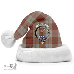 Scottish Davidson Dress Dancers Clan Tartan Crest Plaid Christmas Hat Scottish Plaid - Tartan Plaid - ScotsTee