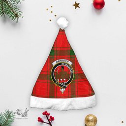 Scottish Darroch (Gourock) Clan Tartan Crest Plaid Christmas Hat Scottish Plaid - Tartan Plaid - ScotsTee