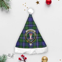 Scottish Donnachaidh Clan Tartan Crest Plaid Christmas Hat Scottish Plaid - Tartan Plaid - ScotsTee