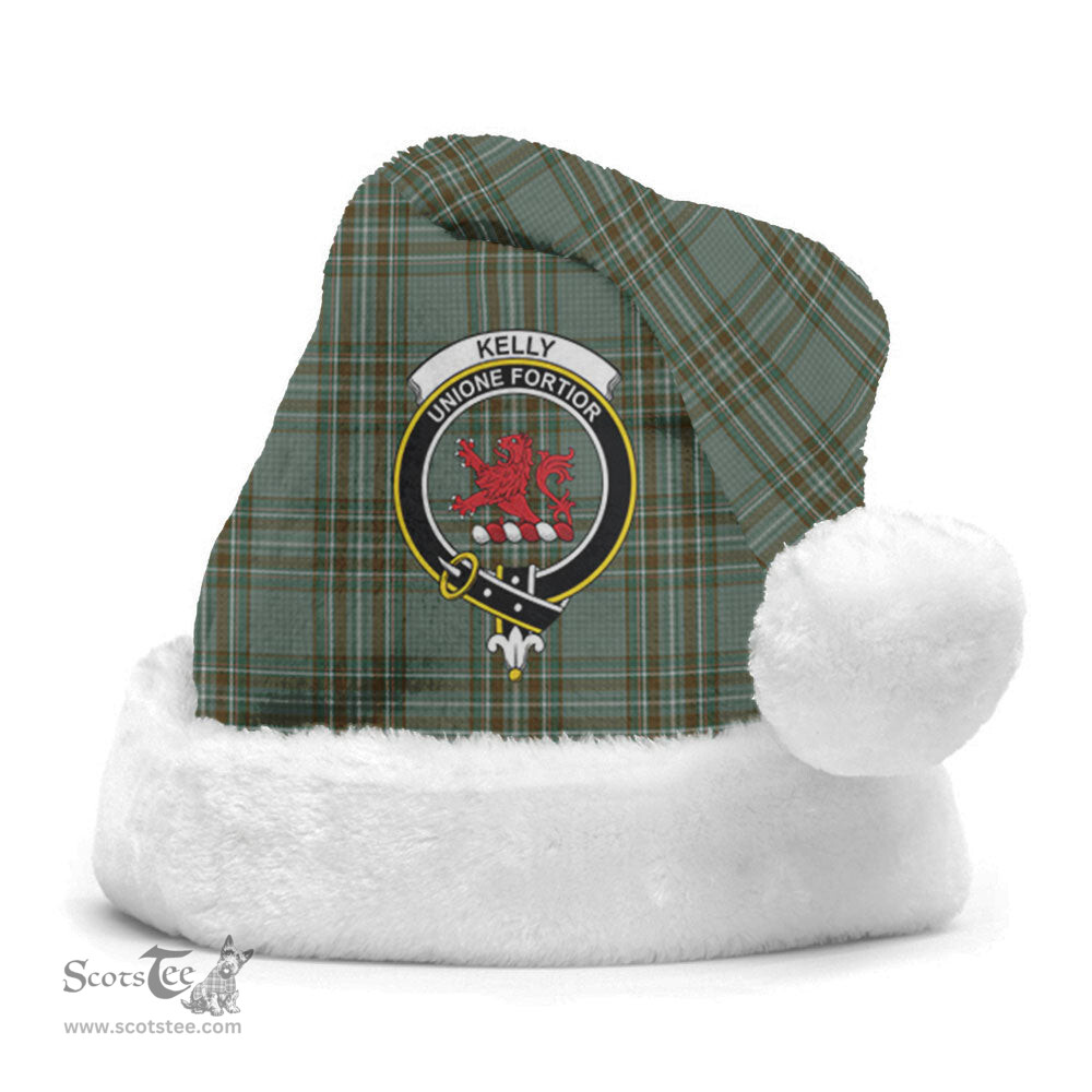 Scottish Kelly Dress Clan Tartan Crest Plaid Christmas Hat Scottish Plaid - Tartan Plaid - ScotsTee