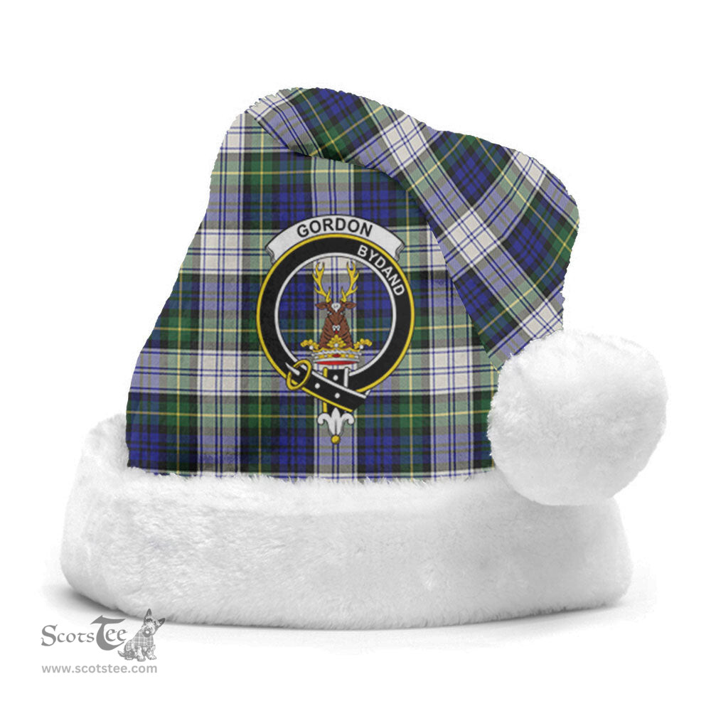 Scottish Gordon Dress Modern Clan Tartan Crest Plaid Christmas Hat Scottish Plaid - Tartan Plaid - ScotsTee