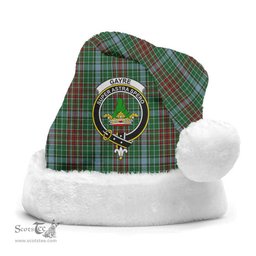 Scottish Gayre Clan Tartan Crest Plaid Christmas Hat Scottish Plaid - Tartan Plaid - ScotsTee