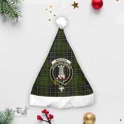 Scottish MacLean Hunting Clan Tartan Crest Plaid Christmas Hat Scottish Plaid - Tartan Plaid - ScotsTee