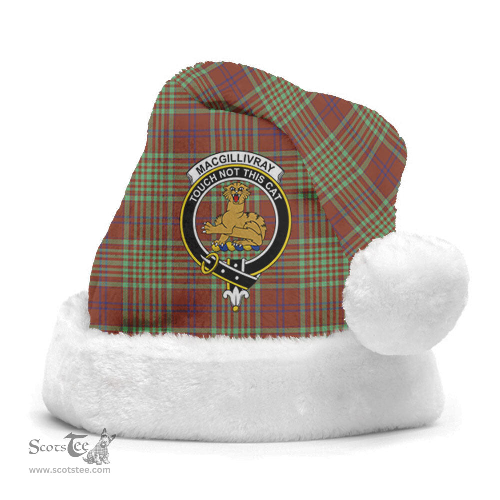 Scottish MacGillivray Hunting Ancient Clan Tartan Crest Plaid Christmas Hat Scottish Plaid - Tartan Plaid - ScotsTee