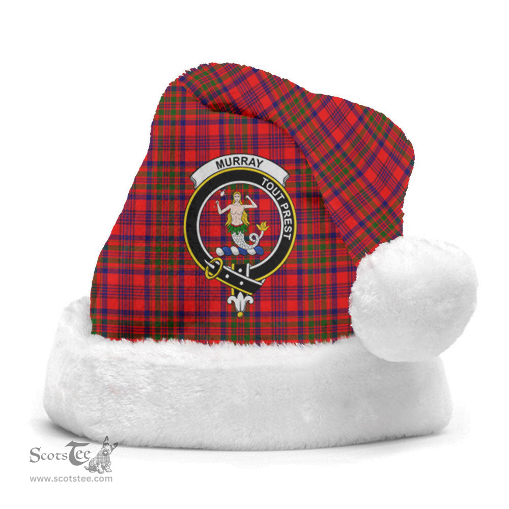 Scottish Murray (of Dysart) Clan Tartan Crest Plaid Christmas Hat Scottish Plaid - Tartan Plaid - ScotsTee