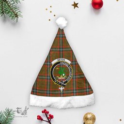 Scottish Seton Hunting Modern Clan Tartan Crest Plaid Christmas Hat Scottish Plaid - Tartan Plaid - ScotsTee