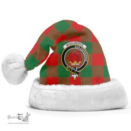 Scottish Moncreiffe (or Moncreiff) Clan Tartan Crest Plaid Christmas Hat Scottish Plaid - Tartan Plaid - ScotsTee