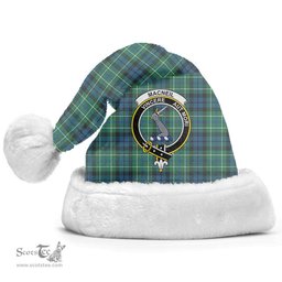 Scottish MacNeill of Colonsay Ancient Clan Tartan Crest Plaid Christmas Hat Scottish Plaid - Tartan Plaid - ScotsTee