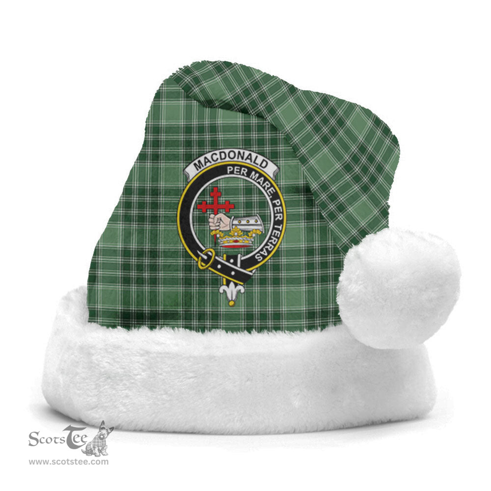 Scottish MacDonald Lord of the Isles Hunting Clan Tartan Crest Plaid Christmas Hat Scottish Plaid - Tartan Plaid - ScotsTee