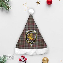 Scottish Nicolson Hunting Weathered Clan Tartan Crest Plaid Christmas Hat Scottish Plaid - Tartan Plaid - ScotsTee
