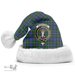 Scottish Robertson Hunting Modern Clan Tartan Crest Plaid Christmas Hat Scottish Plaid - Tartan Plaid - ScotsTee