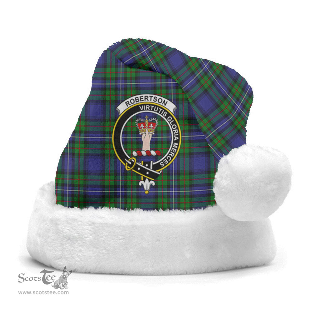 Scottish Robertson Hunting Modern Clan Tartan Crest Plaid Christmas Hat Scottish Plaid - Tartan Plaid - ScotsTee