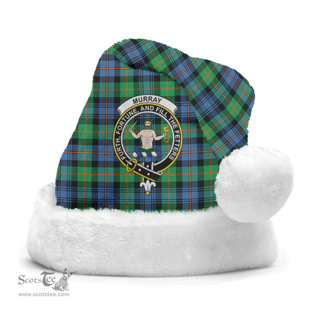 Scottish Murray of Atholl Ancient Clan Tartan Crest Plaid Christmas Hat Scottish Plaid - Tartan Plaid - ScotsTee