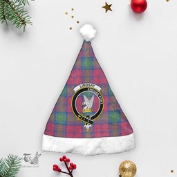 Scottish Lindsay Ancient Clan Tartan Crest Plaid Christmas Hat Scottish Plaid - Tartan Plaid - ScotsTee