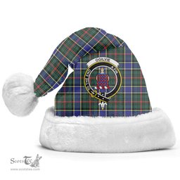 Scottish Ogilvie Hunting Modern Clan Tartan Crest Plaid Christmas Hat Scottish Plaid - Tartan Plaid - ScotsTee