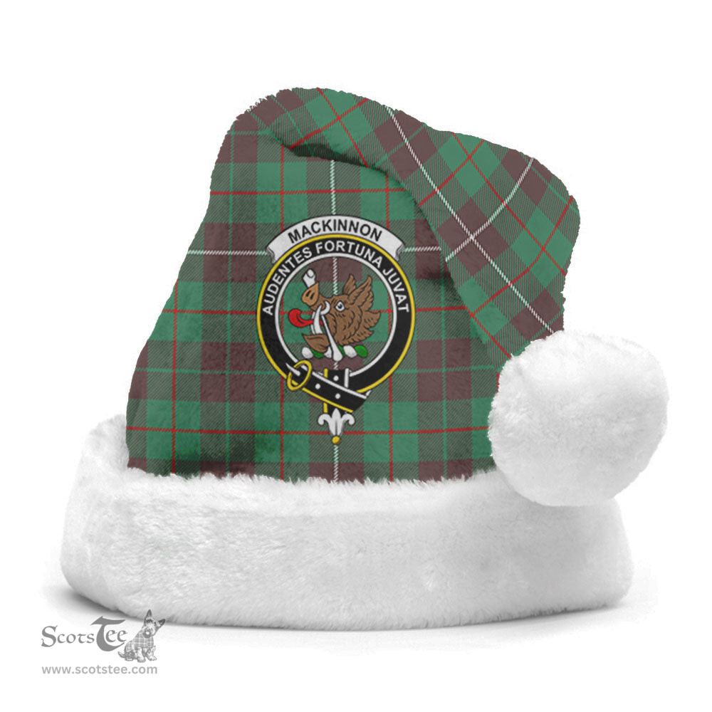 Scottish MacKinnon Hunting Ancient Clan Tartan Crest Plaid Christmas Hat Scottish Plaid - Tartan Plaid - ScotsTee