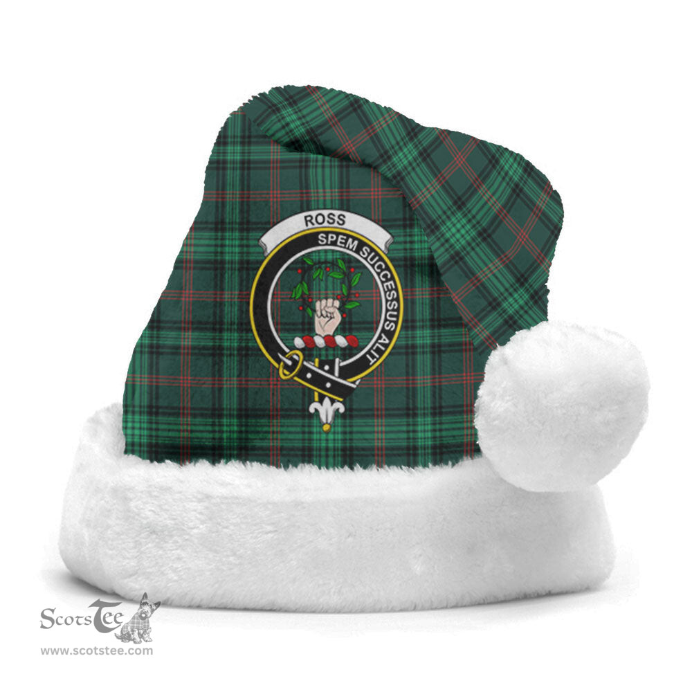 Scottish Ross Hunting Modern Clan Tartan Crest Plaid Christmas Hat Scottish Plaid - Tartan Plaid - ScotsTee
