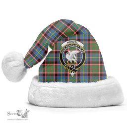 Scottish Norvel (or Norvill) Clan Tartan Crest Plaid Christmas Hat Scottish Plaid - Tartan Plaid - ScotsTee