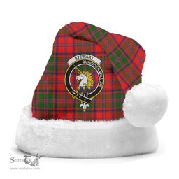 Scottish Stewart of Appin Modern Clan Tartan Crest Plaid Christmas Hat Scottish Plaid - Tartan Plaid - ScotsTee