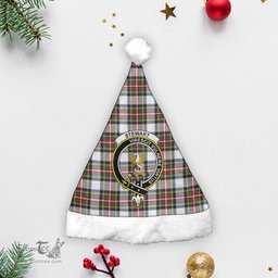 Scottish Stewart Dress Modern Clan Tartan Crest Plaid Christmas Hat Scottish Plaid - Tartan Plaid - ScotsTee