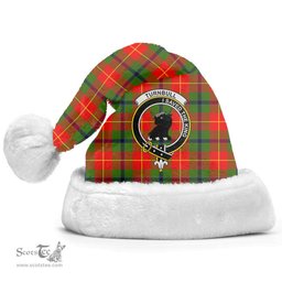 Scottish Turnbull Dress Clan Tartan Crest Plaid Christmas Hat Scottish Plaid - Tartan Plaid - ScotsTee