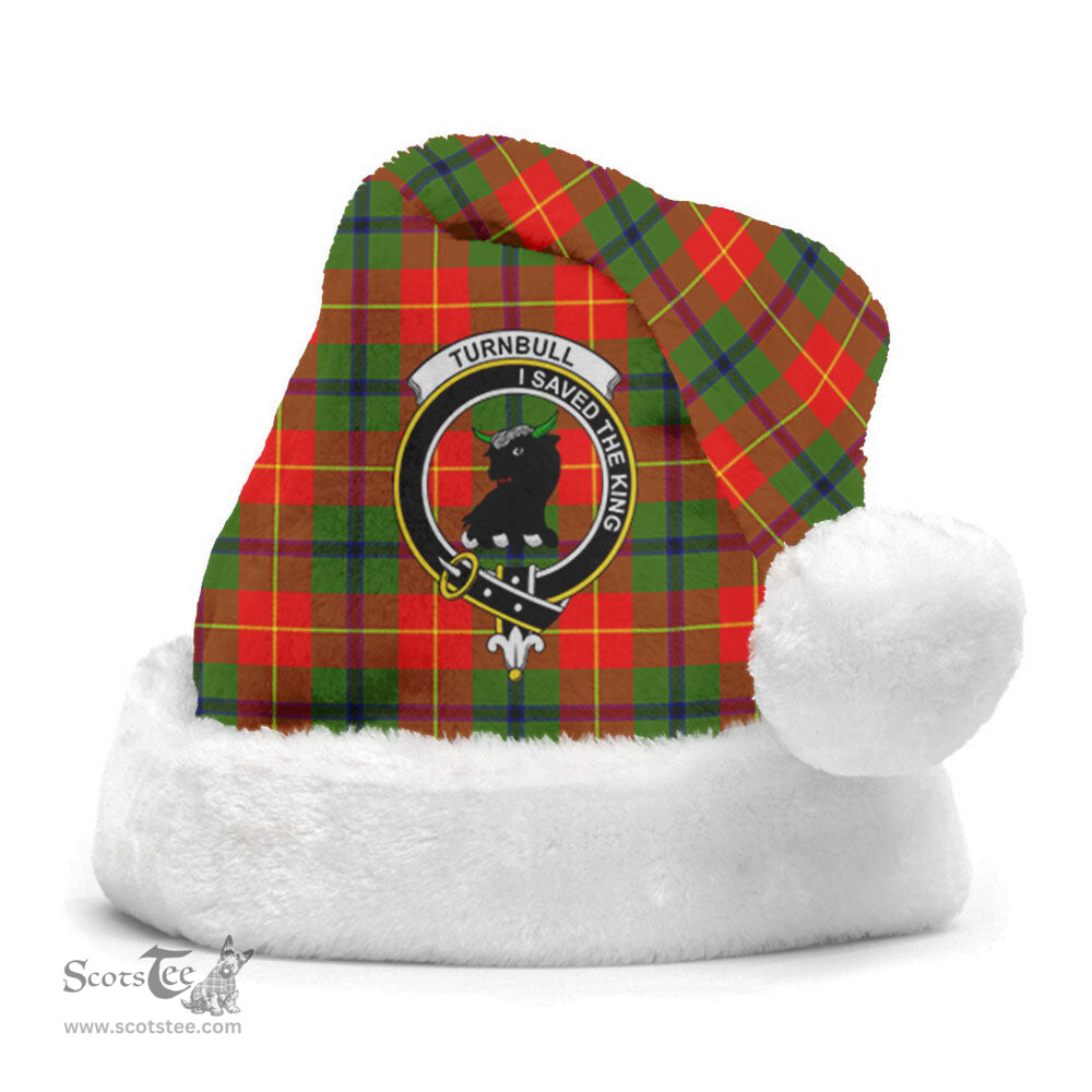 Scottish Turnbull Dress Clan Tartan Crest Plaid Christmas Hat Scottish Plaid - Tartan Plaid - ScotsTee