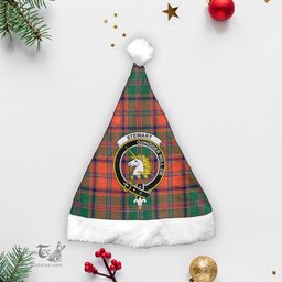 Scottish Stewart of Appin Ancient Clan Tartan Crest Plaid Christmas Hat Scottish Plaid - Tartan Plaid - ScotsTee